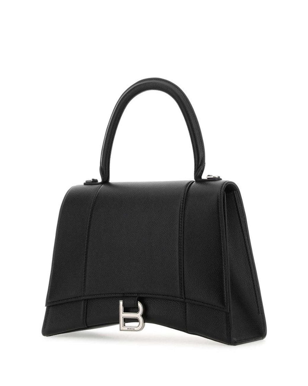 Balenciaga Black Hourglass Medium Shoulder Bag