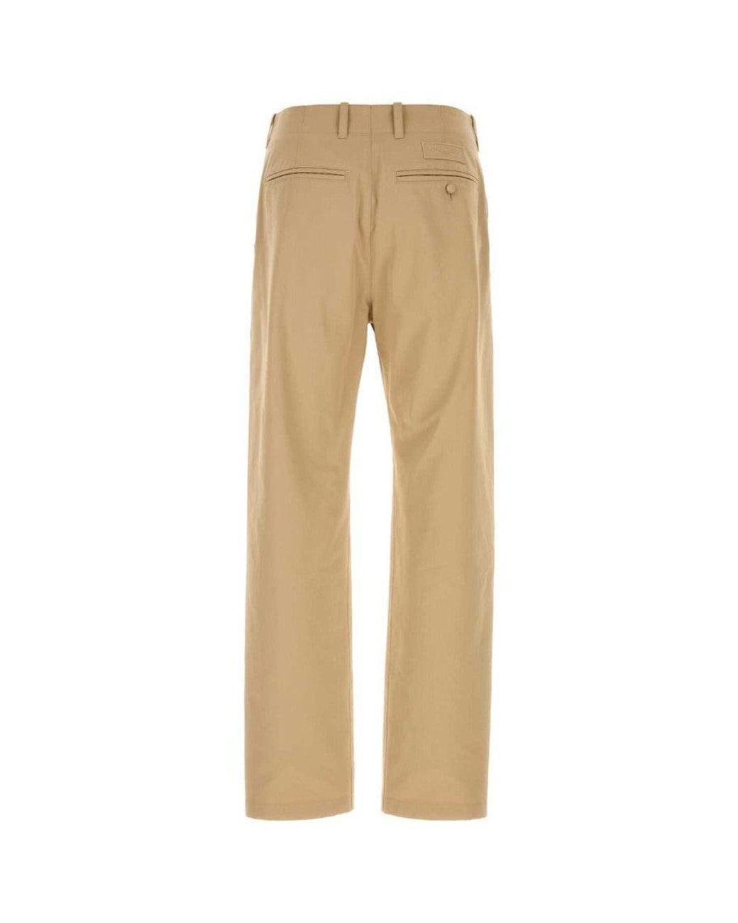 Givenchy Natural Flat Front Pants for men