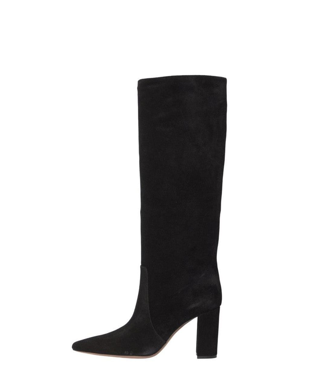 Paris Texas Black Suede Boots