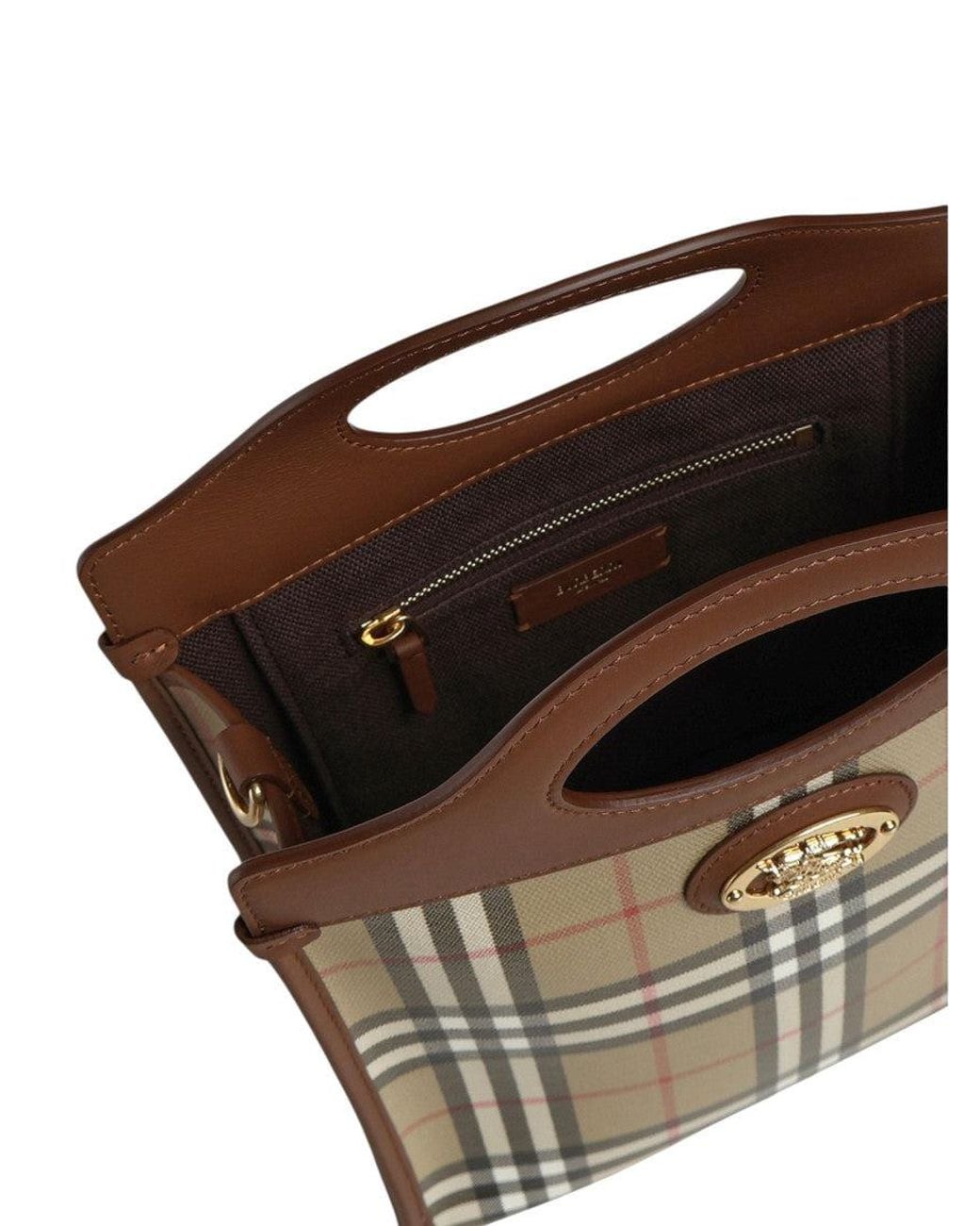 Burberry Natural Check Mini Tote