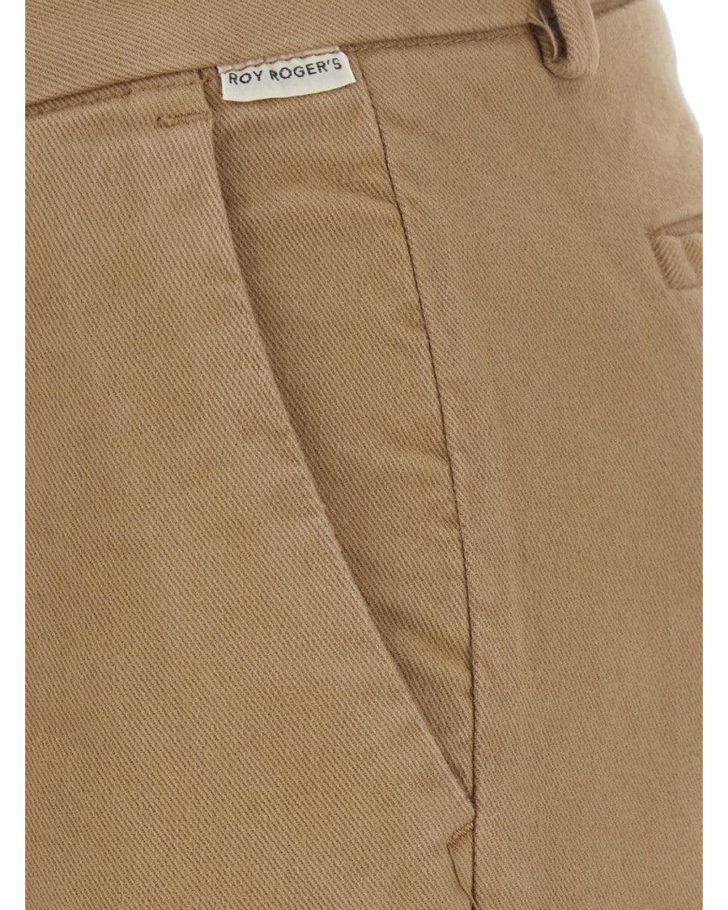 Roy Rogers Natural Regular Mid Rise Jeans