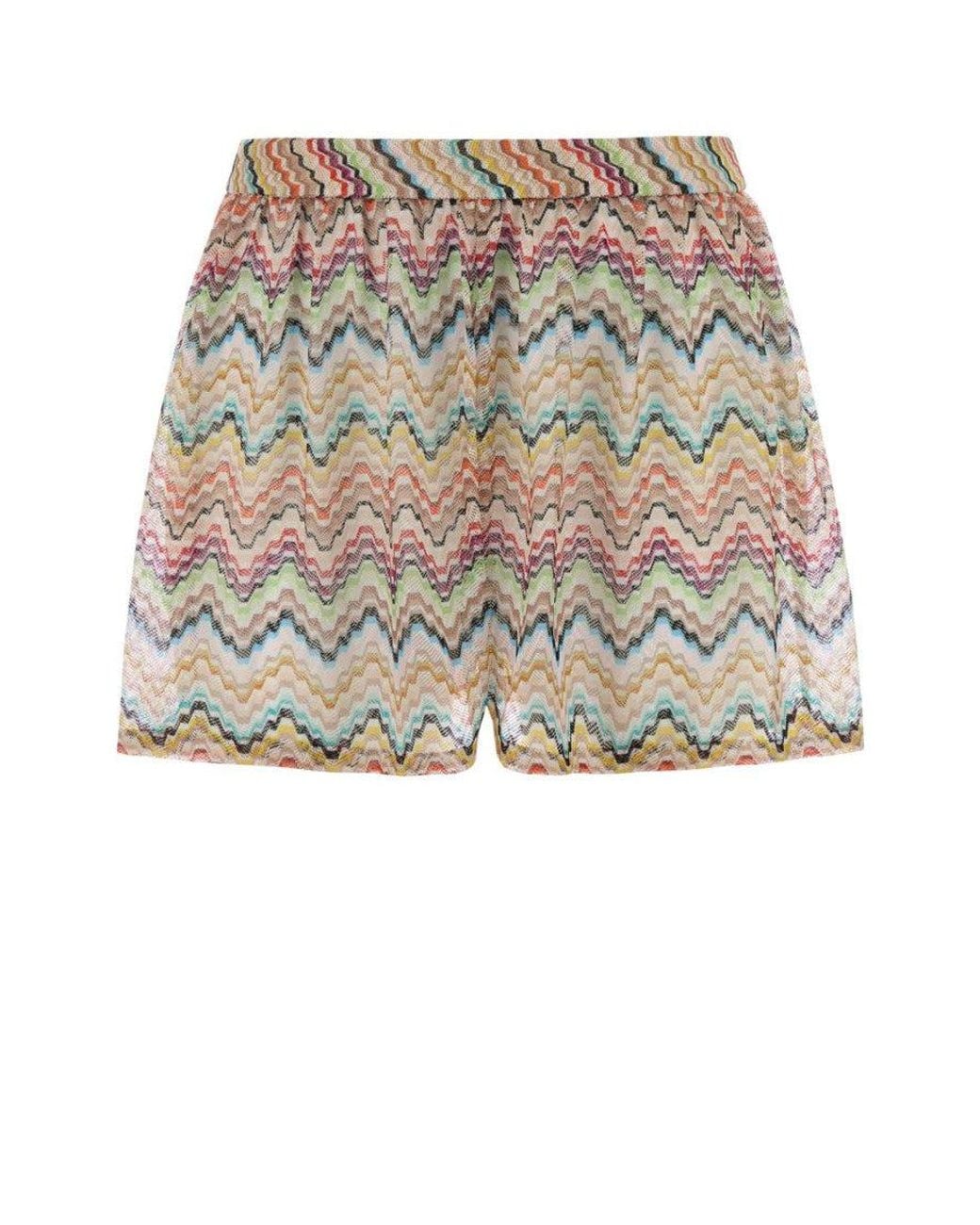Missoni Multicolor Relaxed Elasticated Short