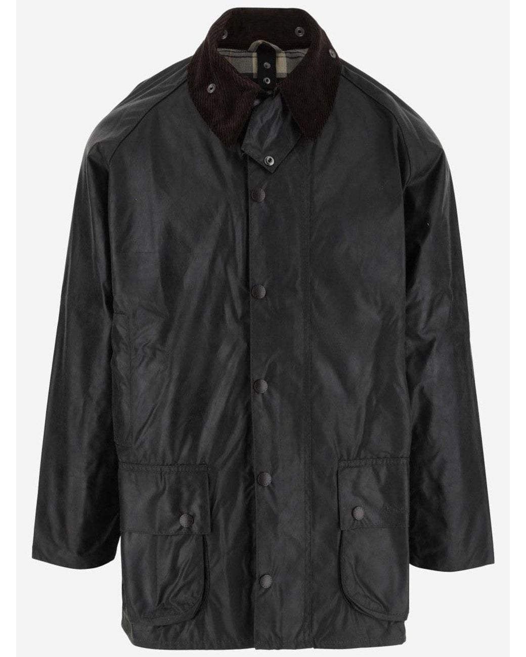 Barbour Black Embroidered Logo Jacket for men