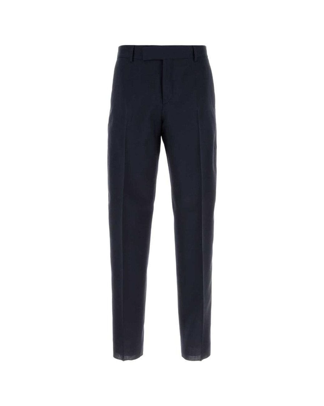 Fendi Blue Dark Tailored Pants for men