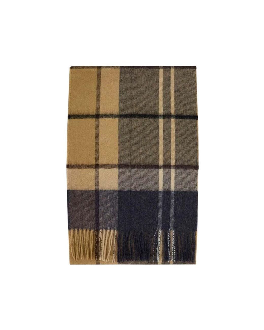Barbour Green Check Scarf for men