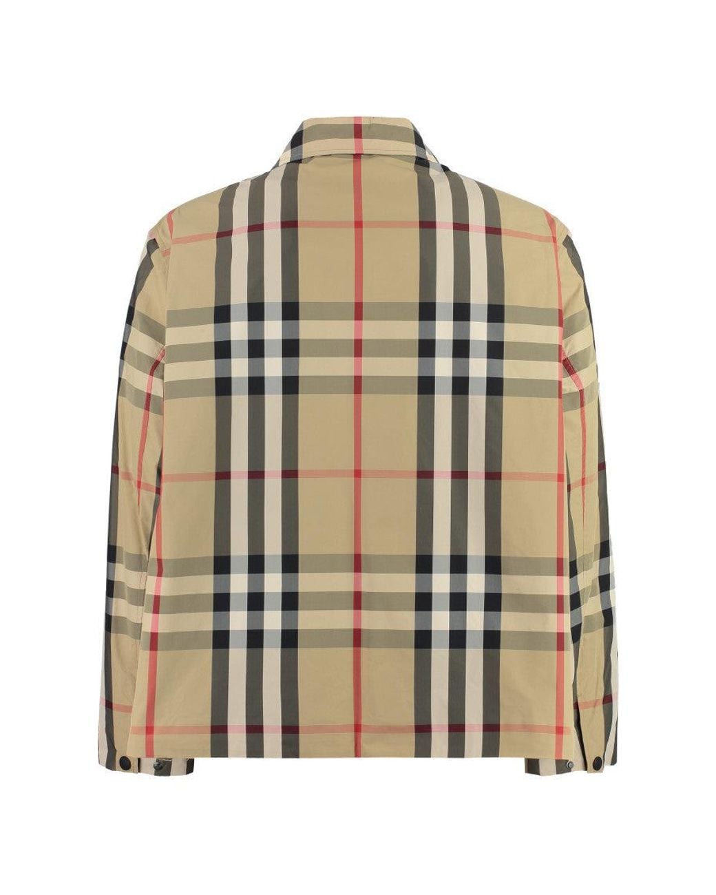 Burberry Natural Shirt Collar Jacket for men