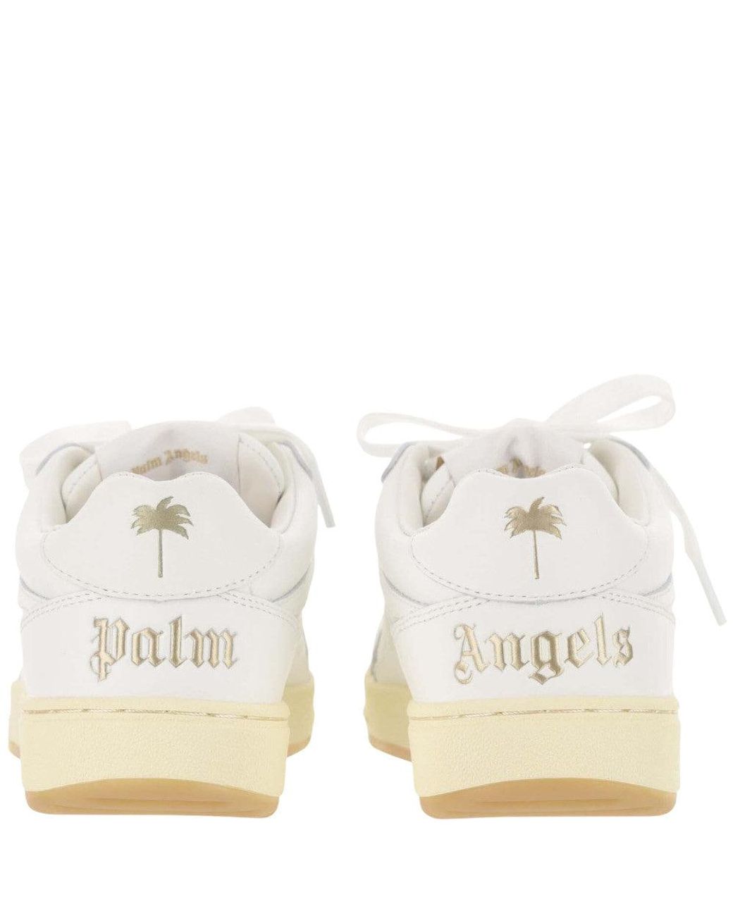 Palm Angels White Logo Sneakers