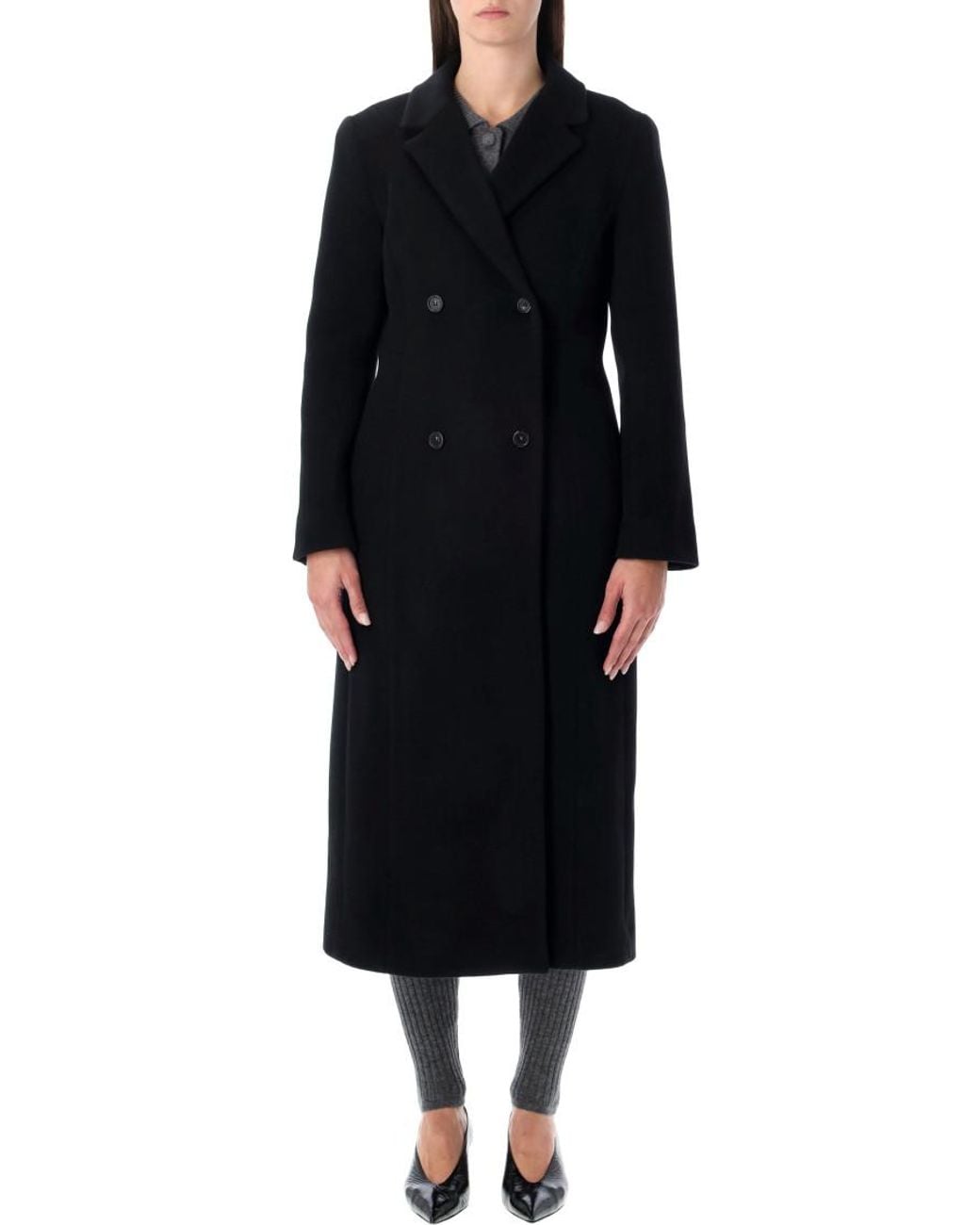 THE GARMENT Black Solid Trench Coat