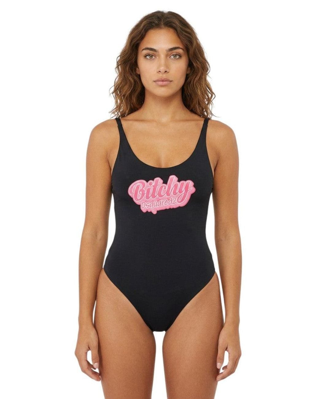 DSquared² Blue Graphic Swimwear