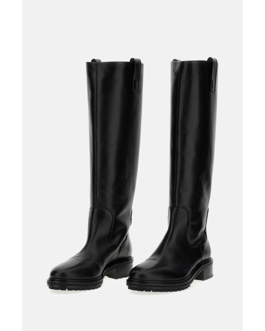 Aeyde Black Henry Boot