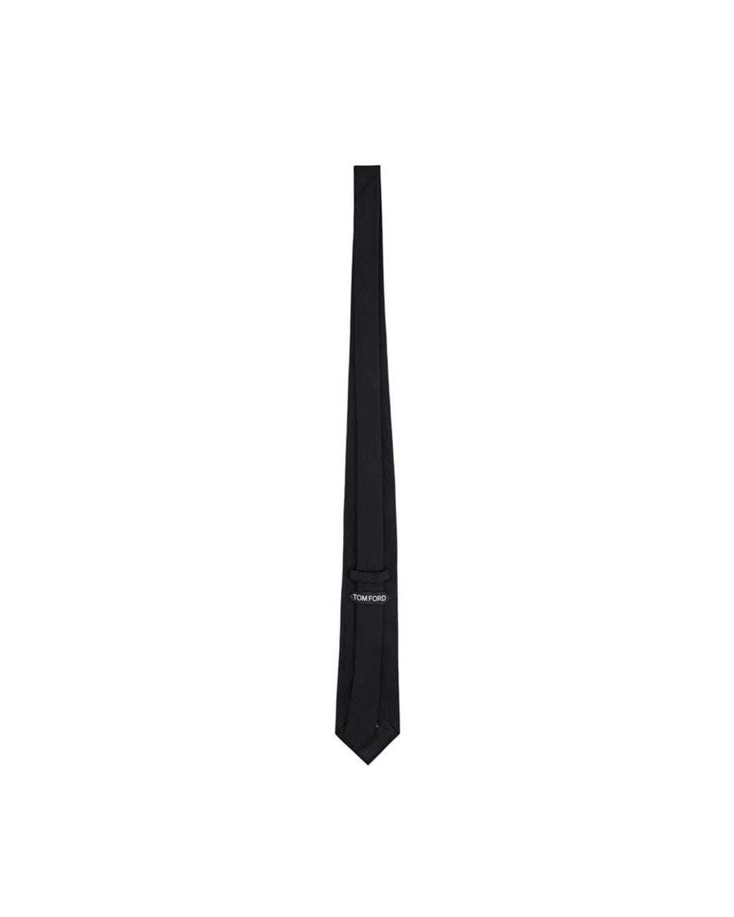 Tom Ford White Solid Tie for men