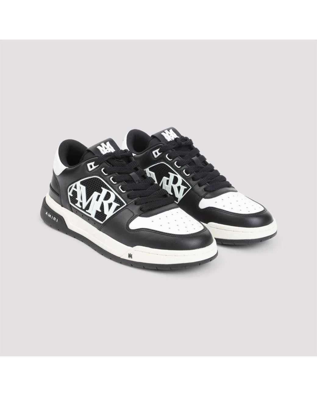 Amiri Black Lace Up Sneakers for men