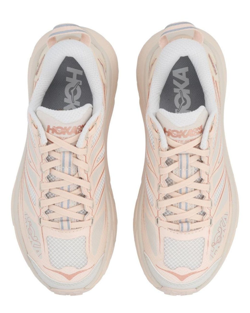 Hoka One One Pink Light Logo Sneakers for men