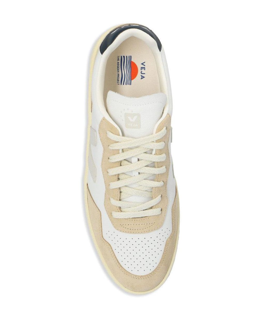 Veja White Logo Sneakers for men