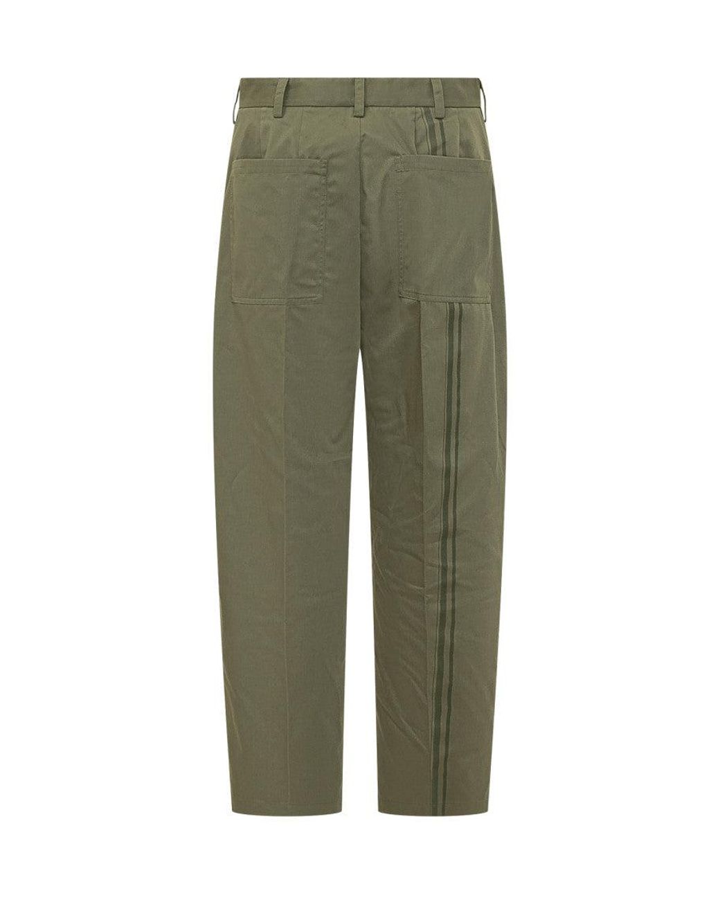 Mordecai Green Straight Flat Front Pants for men