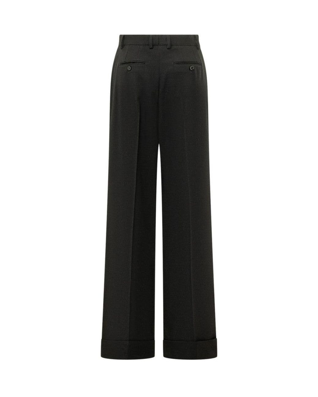 Dolce & Gabbana Black Tailored Trousers