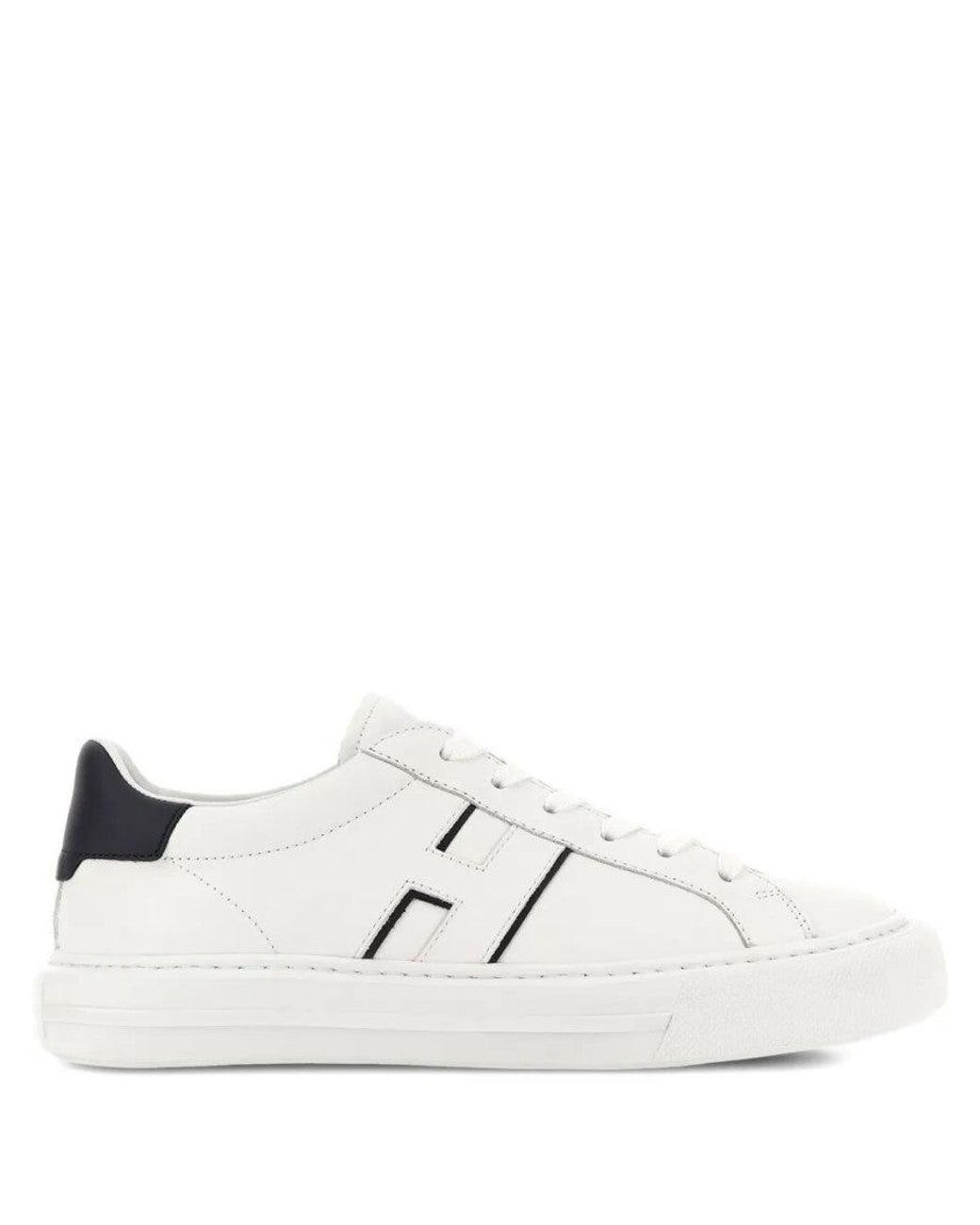 Hogan White H691 And Sneakers for men