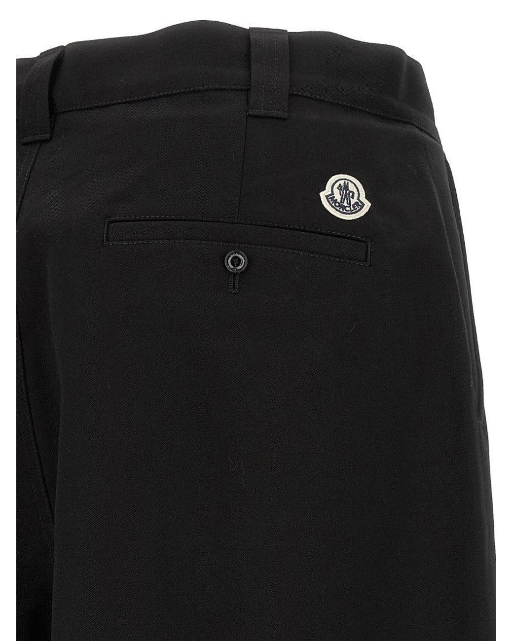 Moncler Genius Black Moncler X Fragment Pants for men