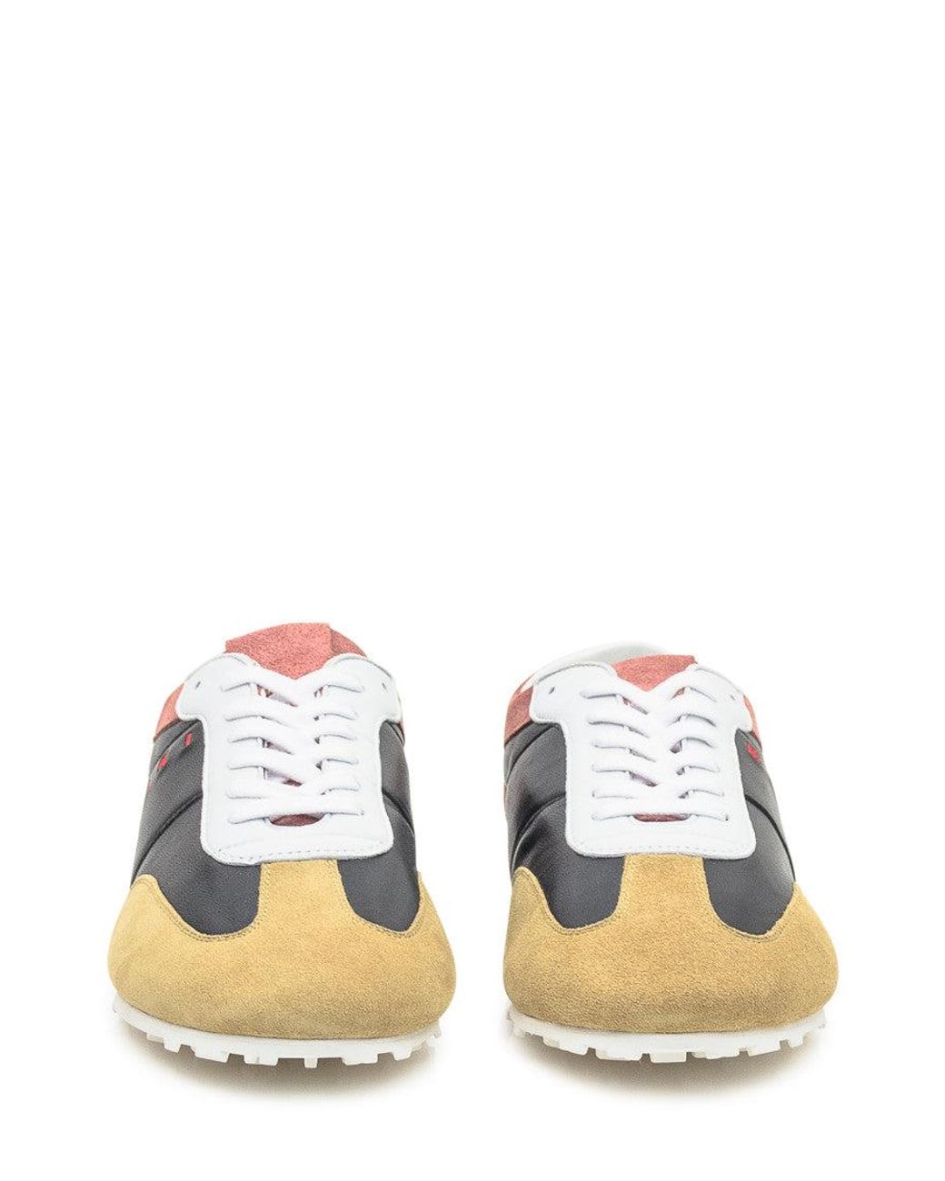 Marni White Color Block Pablo Sneakers for men