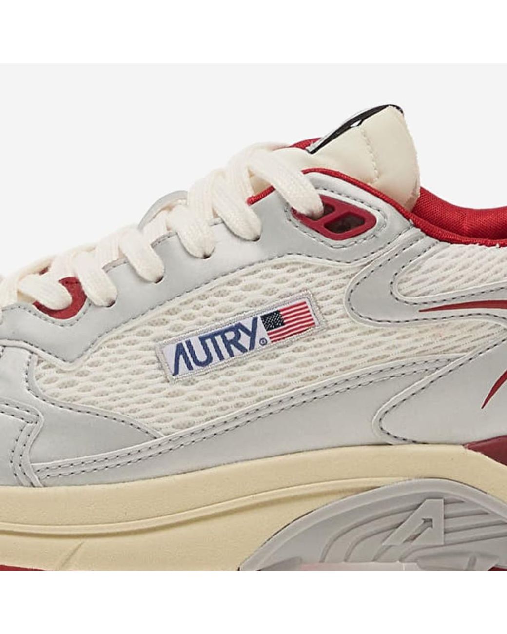 Autry White Hyperway Sneakers for men