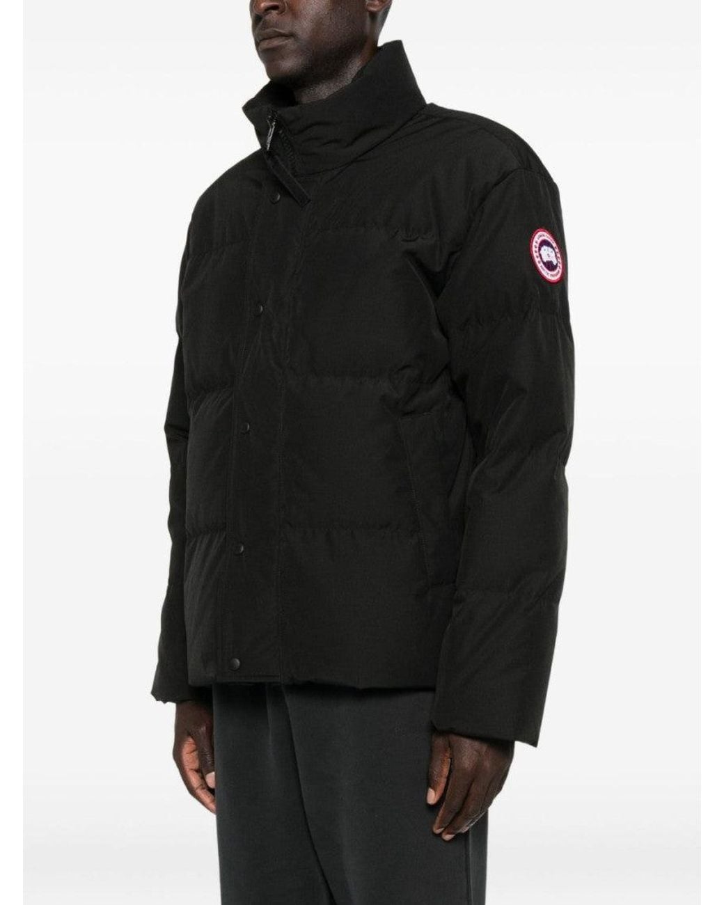 Canada Goose Black Quilted Jacket for men