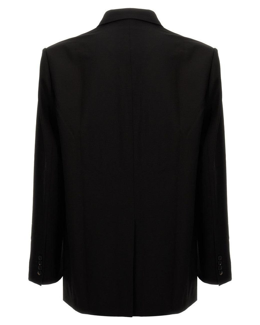 Y. Project Black Pinched Logo Blazer