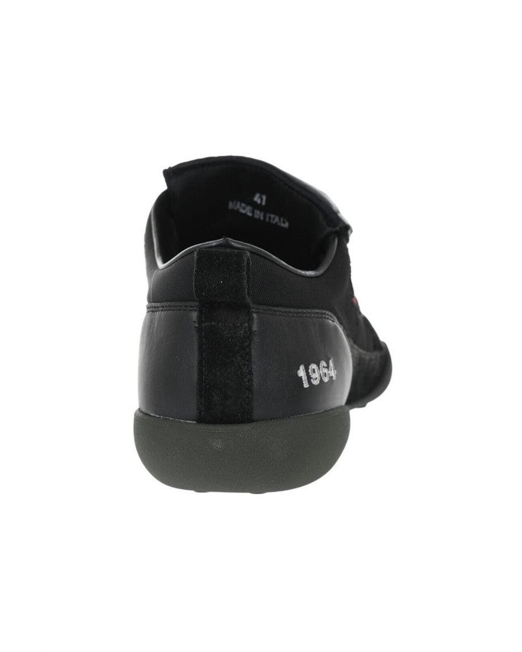 DSquared² Black Logo Sneakers for men