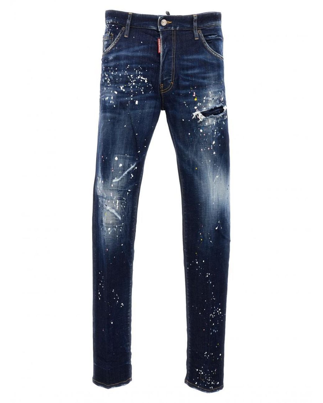 DSquared² Blue Mid Rise Jeans for men