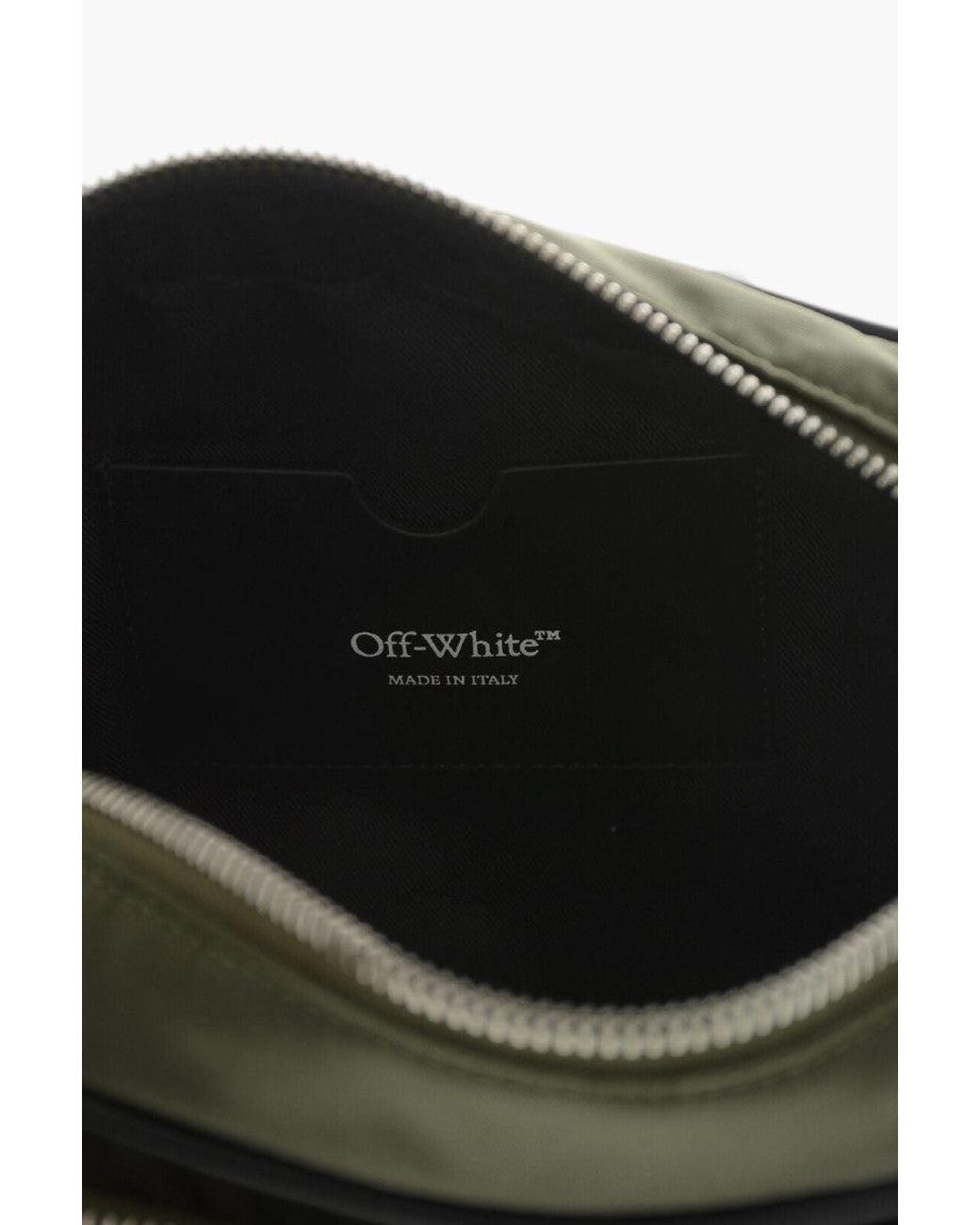 Off-White c/o Virgil Abloh Black Dark Courrier Small Crossbody Bag for men