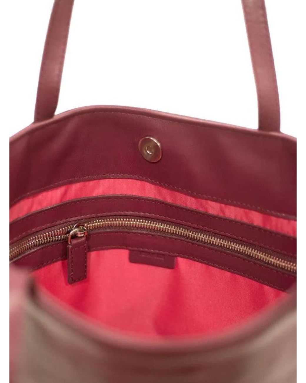 LA ROSE Red Cherry Logo Tote