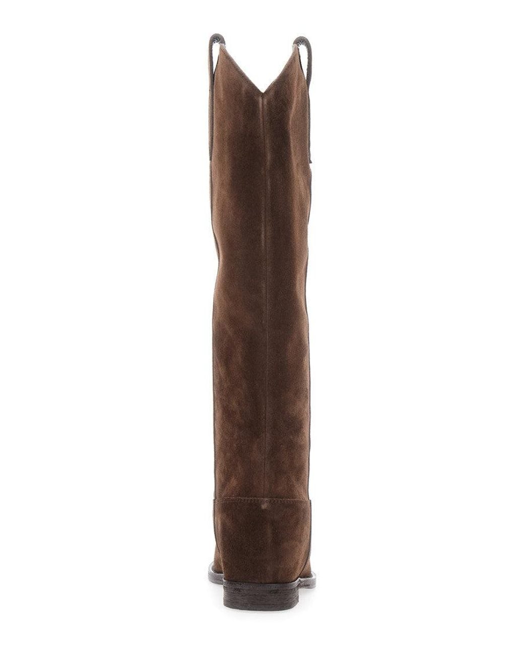 Via Roma 15 Brown Pointed Boots