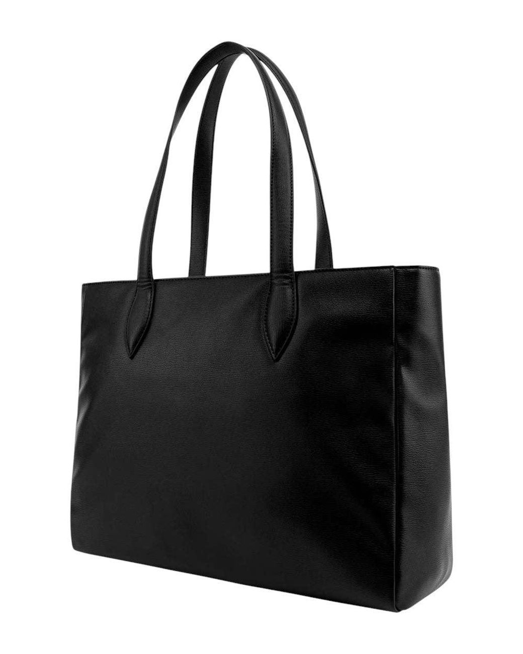 Love Moschino Black Heart Logo Large Tote