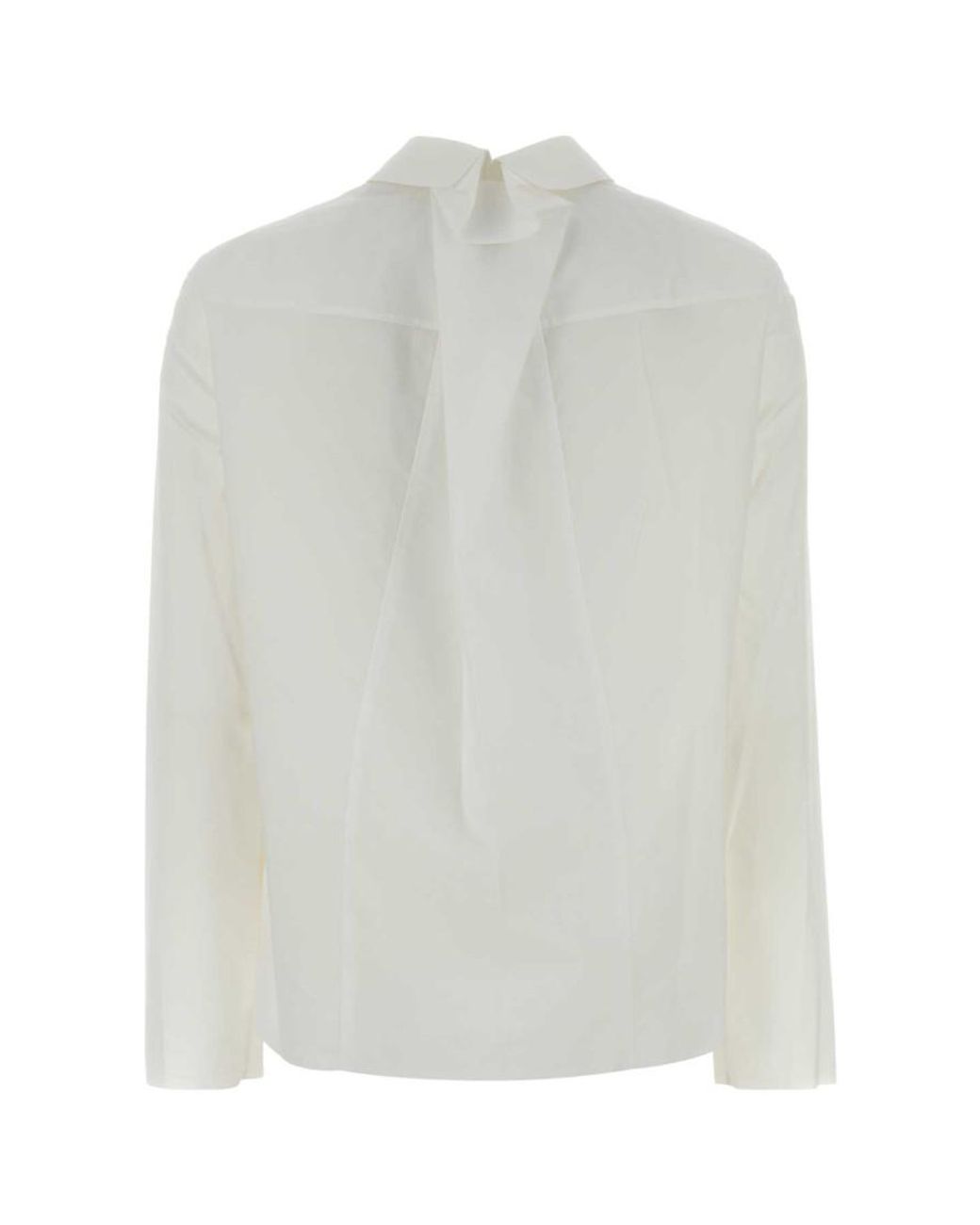 MM6 by Maison Margiela White Regular Solid Shirt