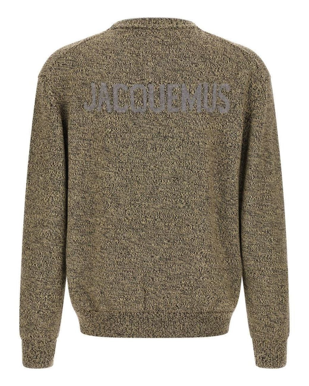 Jacquemus Green Relaxed Sweater for men