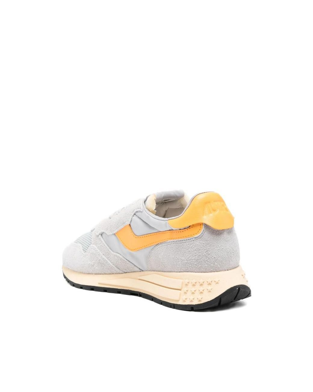 Autry White Logo Patch Sneakers for men