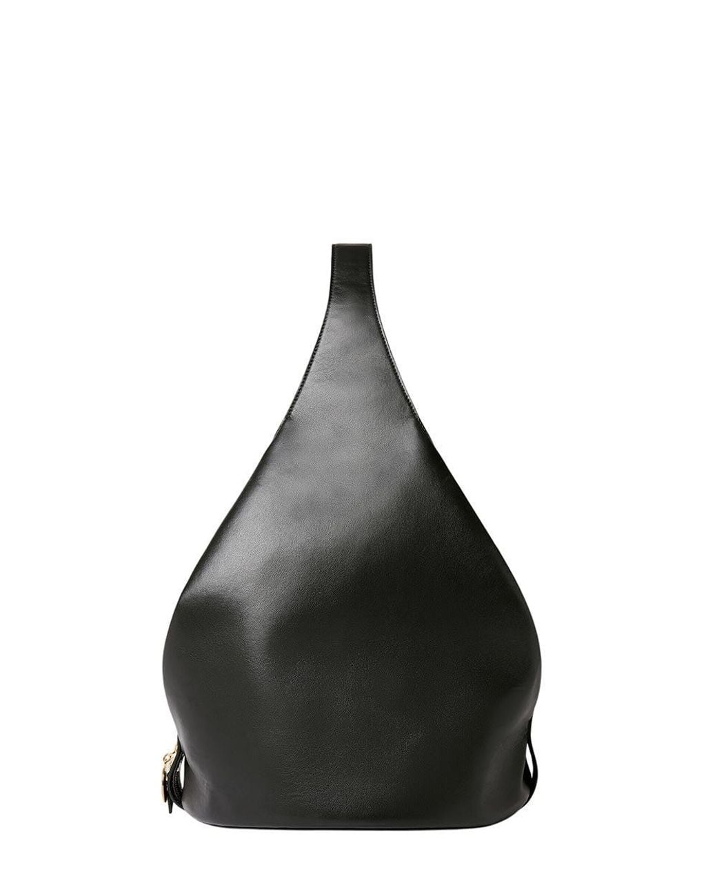 Stella McCartney Black Appaloosa Medium Bucket Bag