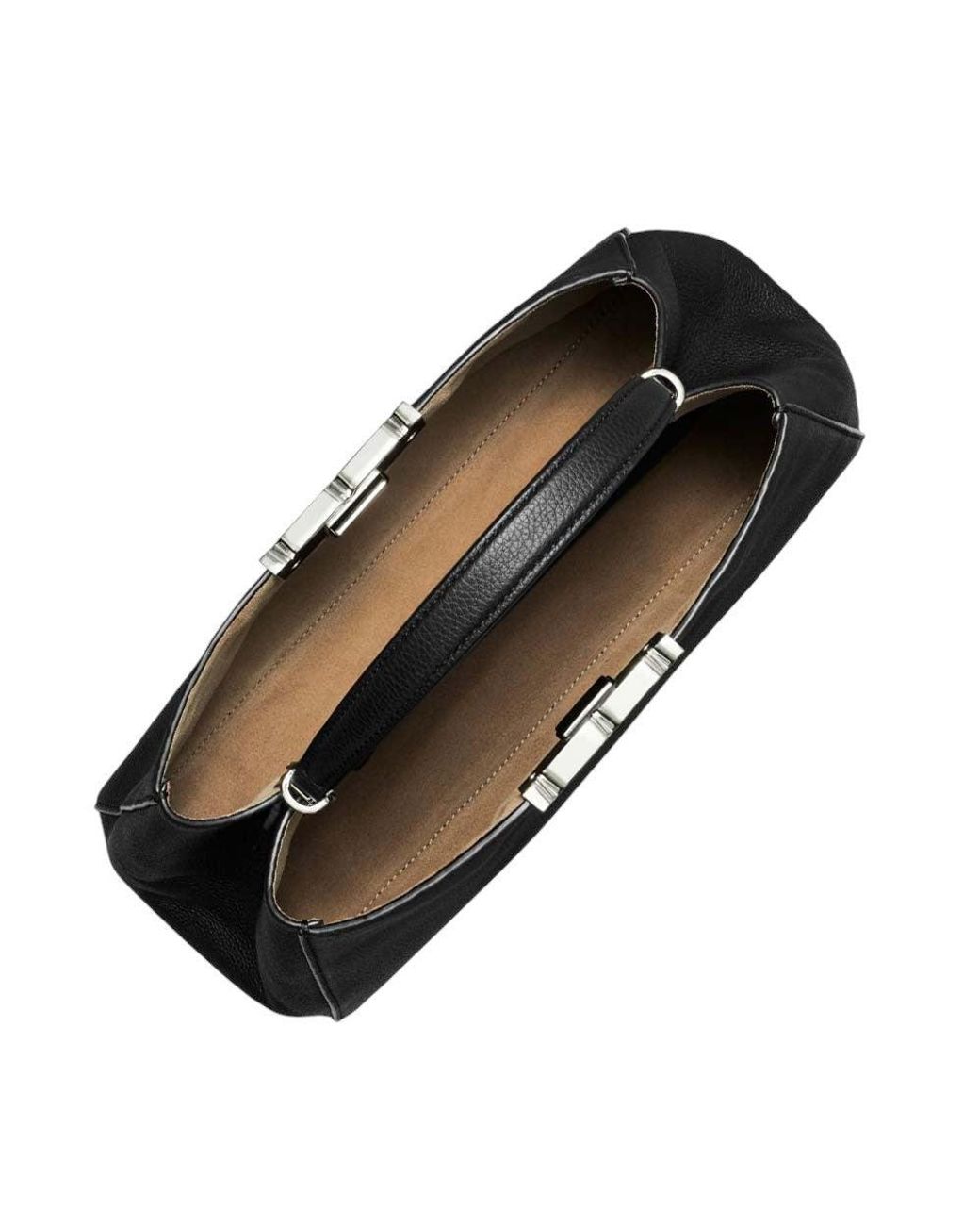Tory Burch Black Eleanor Large Satchel