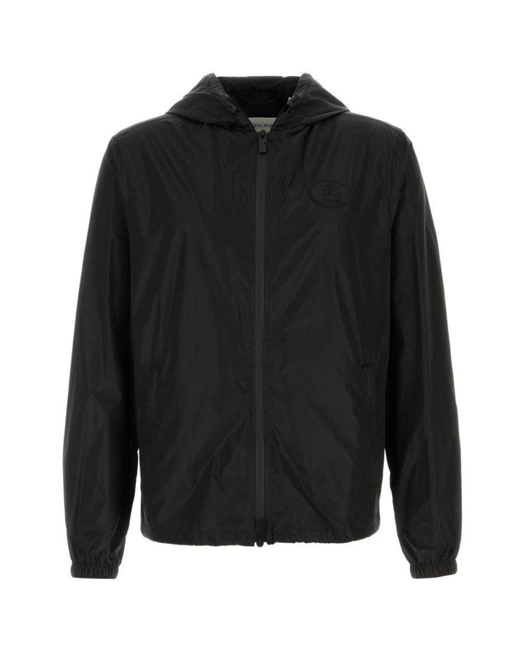 Burberry Black Newport Jackets for men