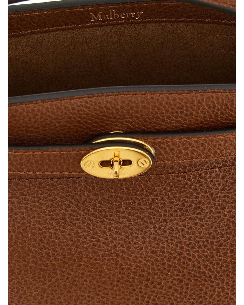 Mulberry Brown 'Islington' Mini Bucket Bag
