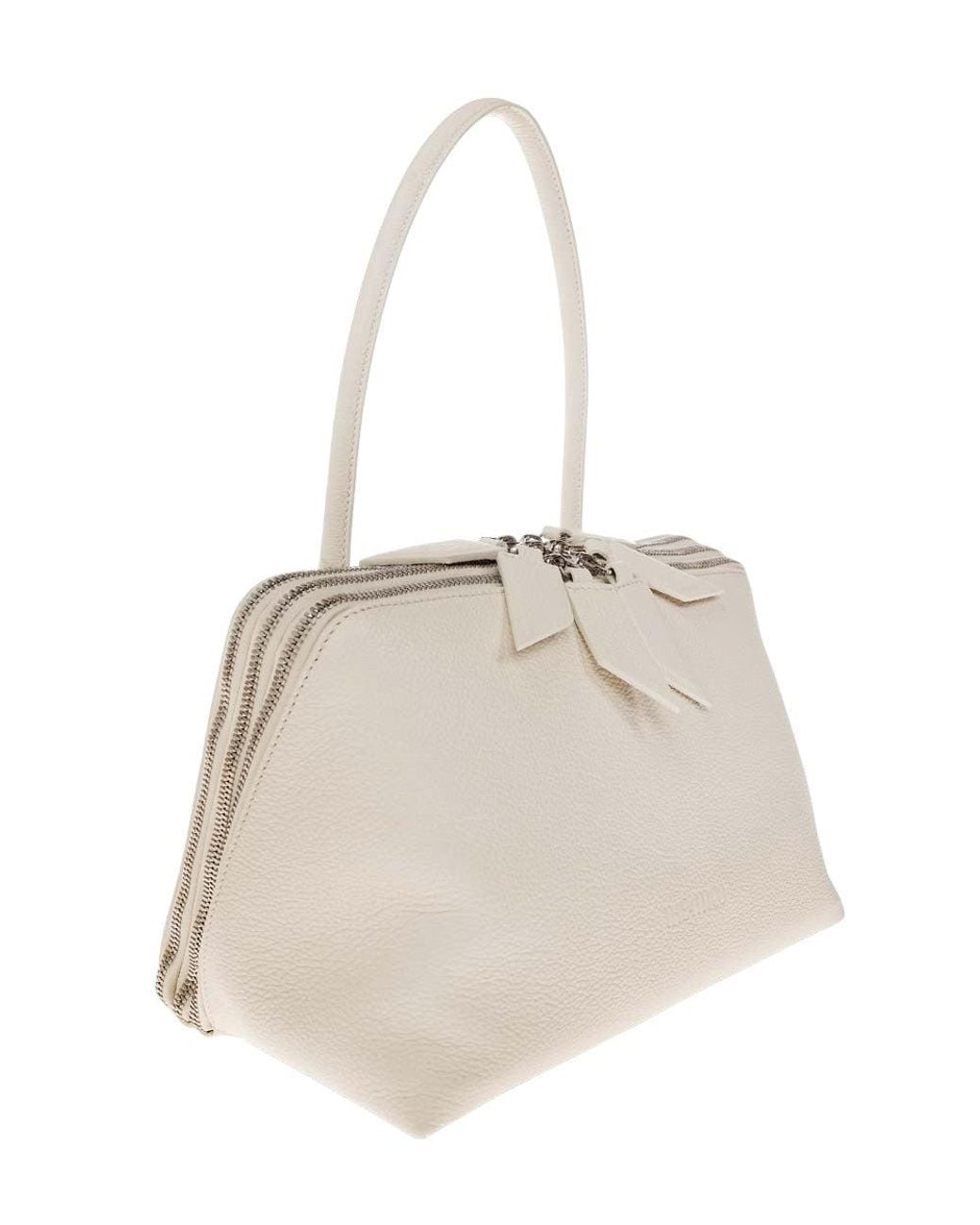 The Attico Natural L'Altra Di Milano Large Shoulder Bag