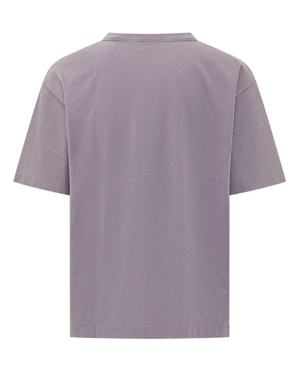 Drole de Monsieur Purple Light Graphic T-Shirt for men