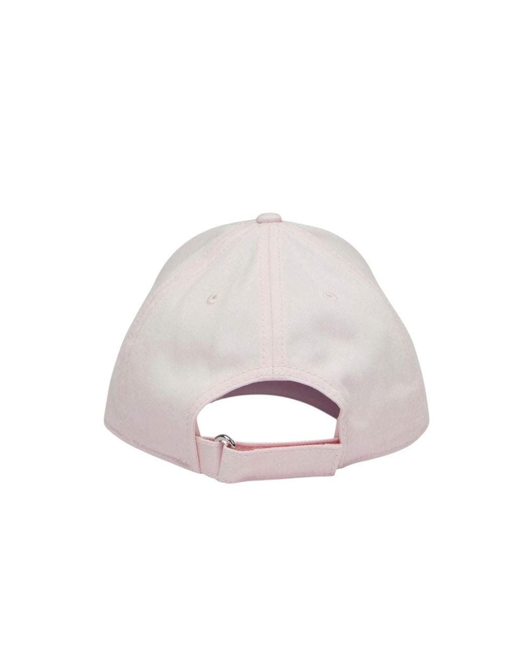 Moncler White Logo Baseball Cap