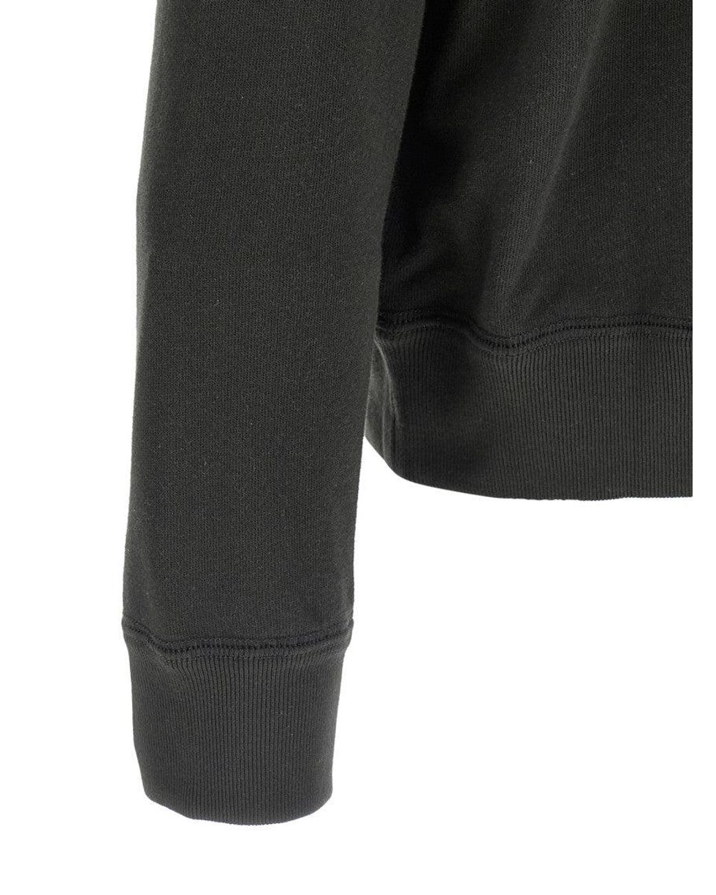 Isabel Marant Black Logo Sweatshirt for men