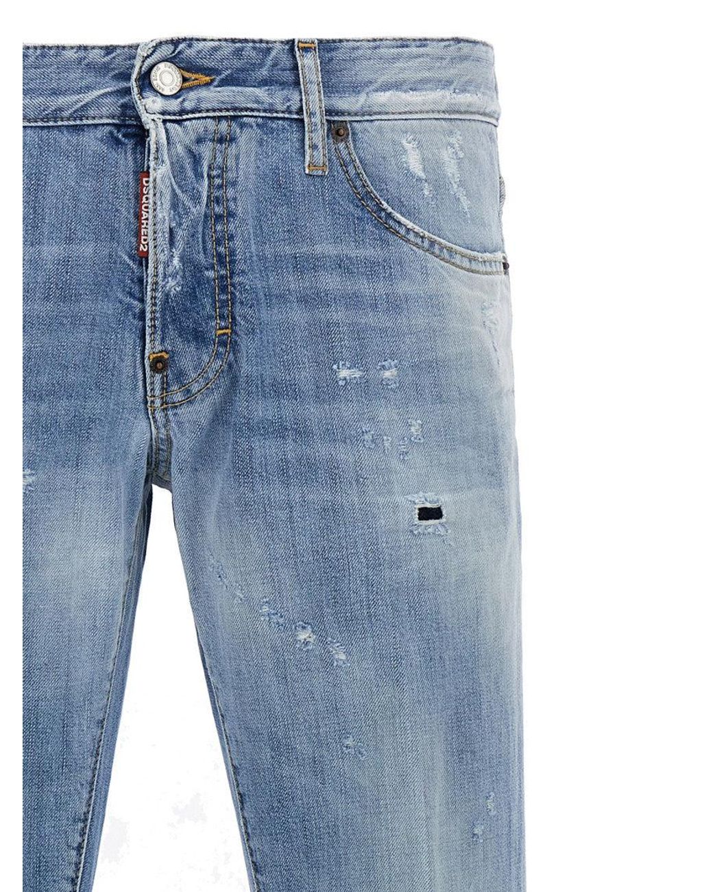 DSquared² Blue Light Slim Jeans for men