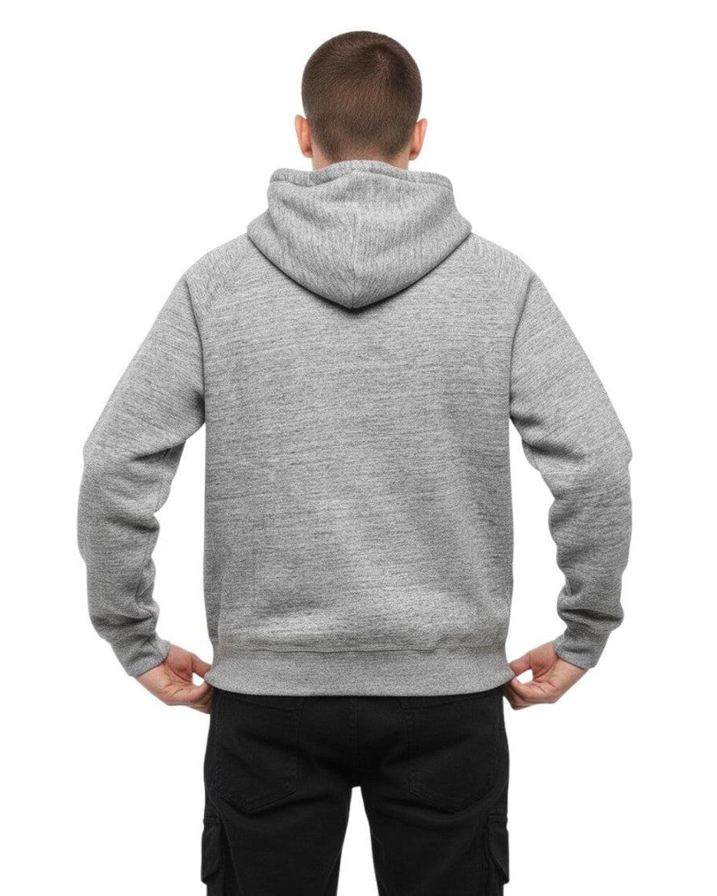 DSquared² Gray Regular Graphic Hoodie for men