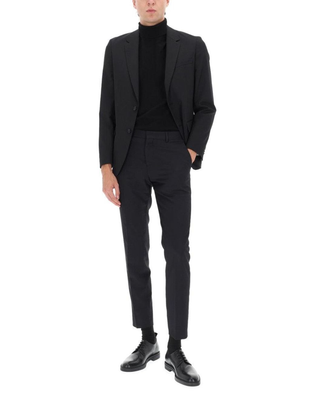 Boss Black Notched Lapel Jacket for men