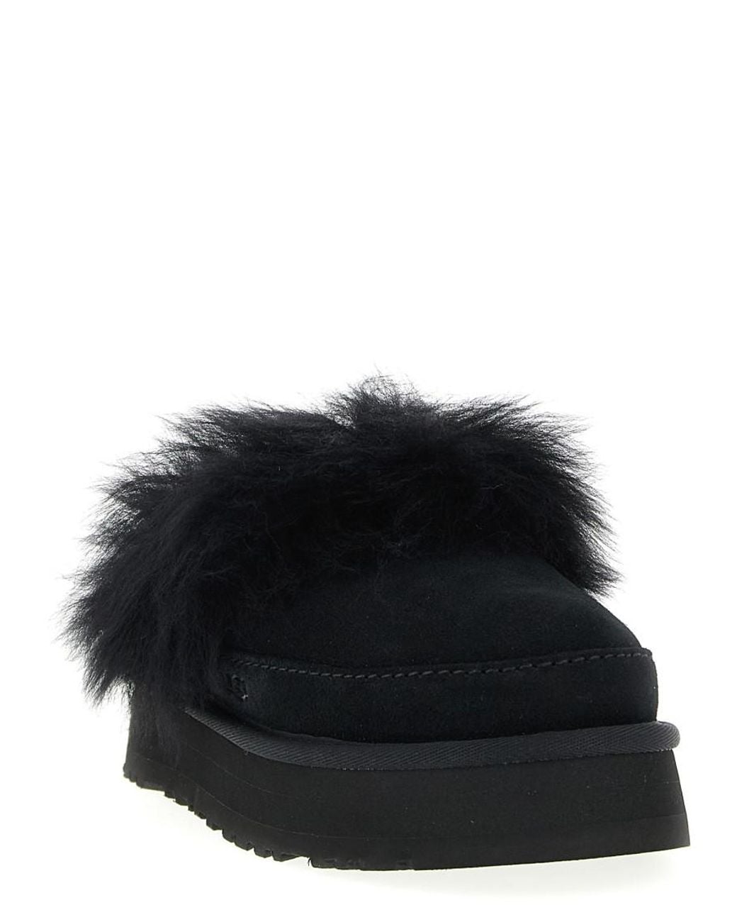 Ugg Black 'Disquette Chalet' Slipper