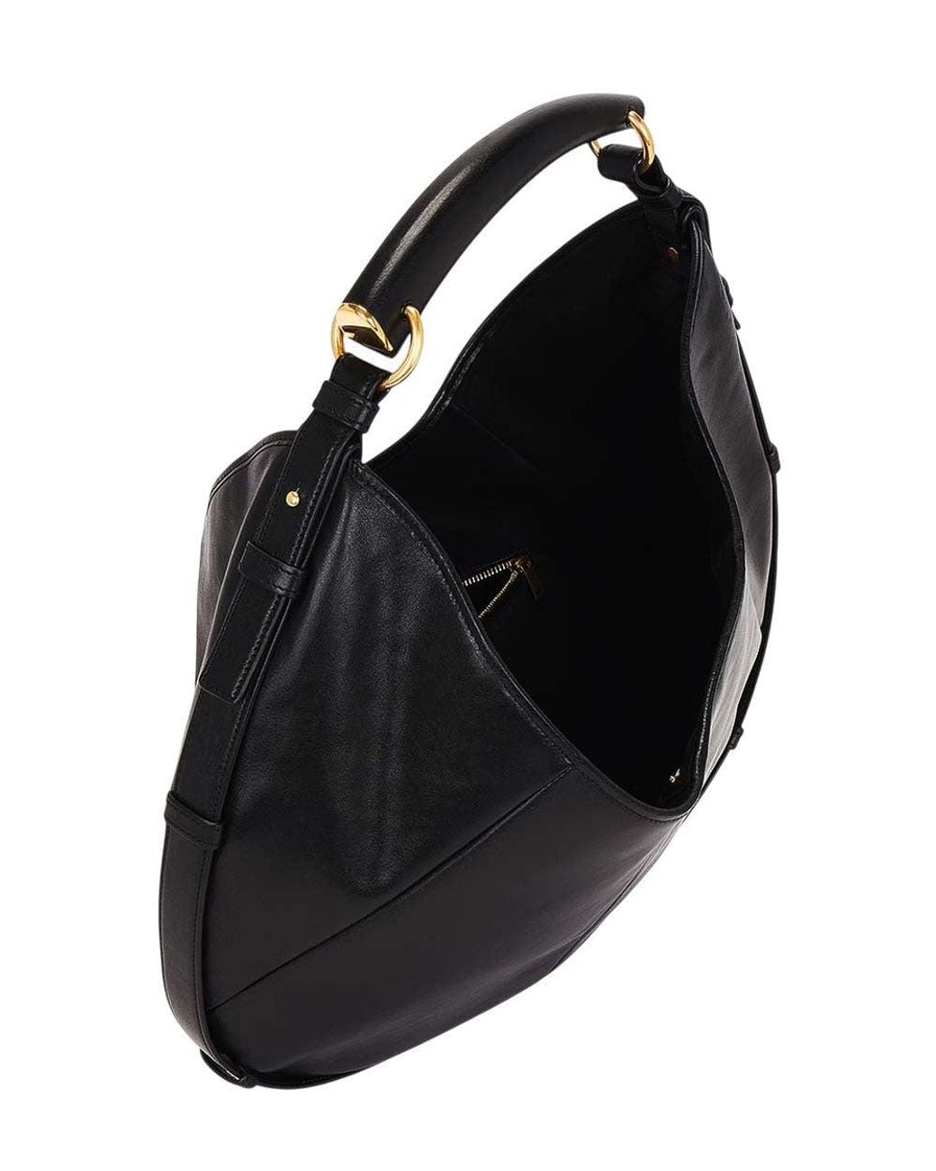 Saint Laurent Black Mombasa Large Hobo