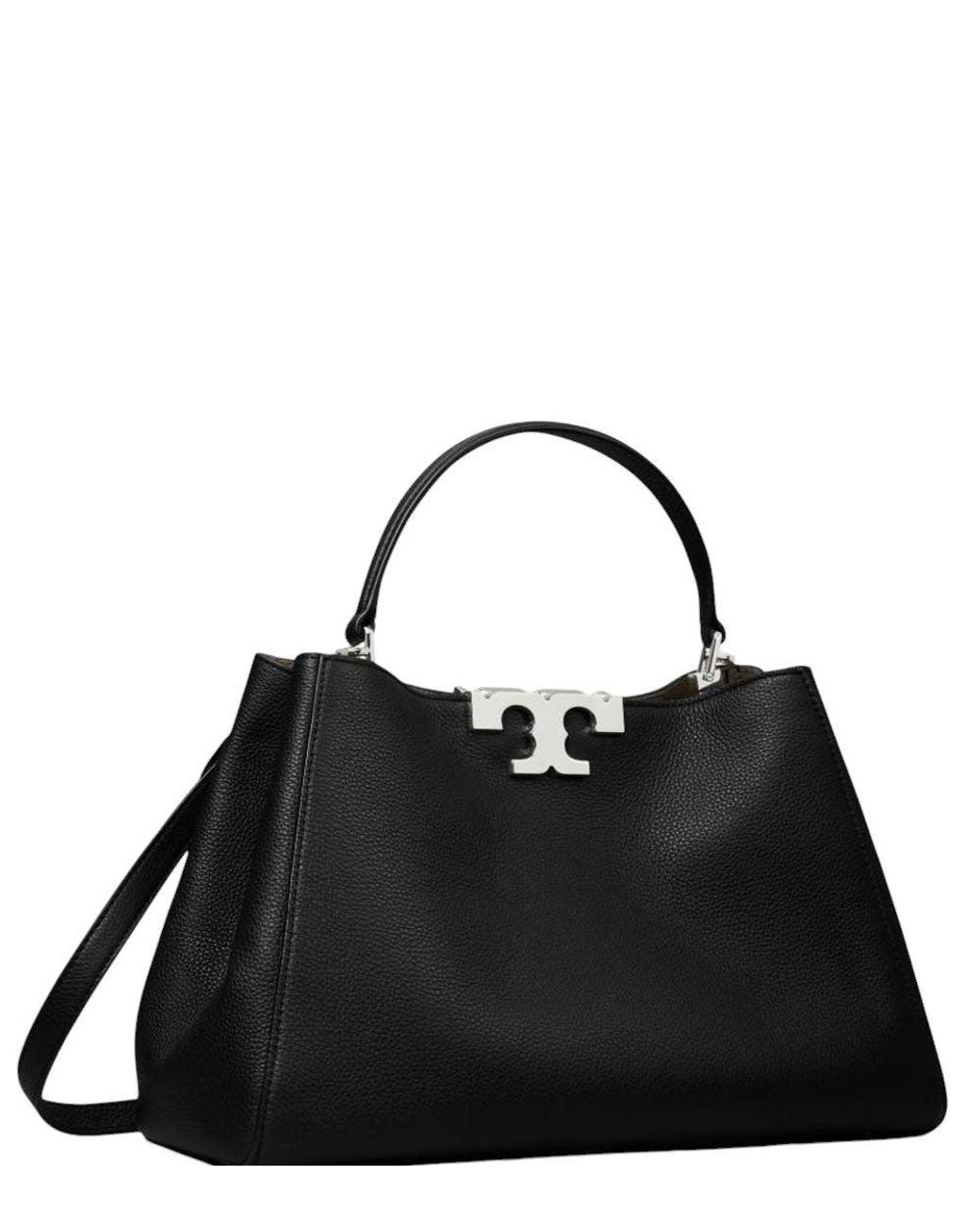 Tory Burch Black Eleanor Large Satchel