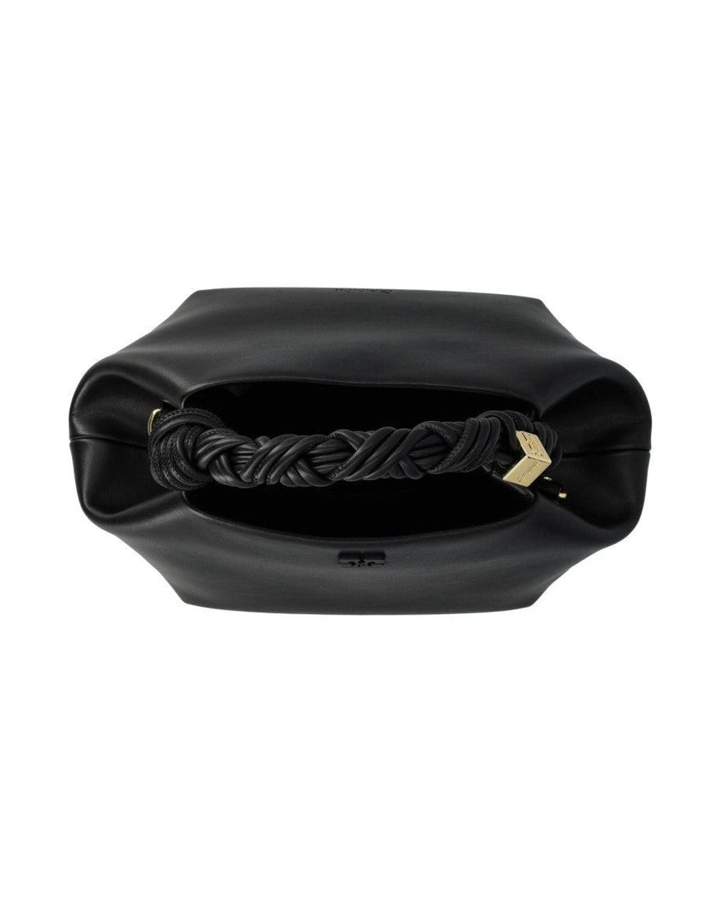 Ganni Black Bou Shoulder Bag